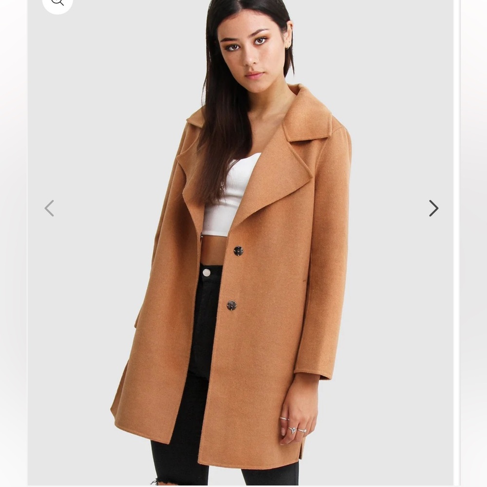 Belle & Bloom Ex-Boyfriend Wool Blend Oversized Jacket